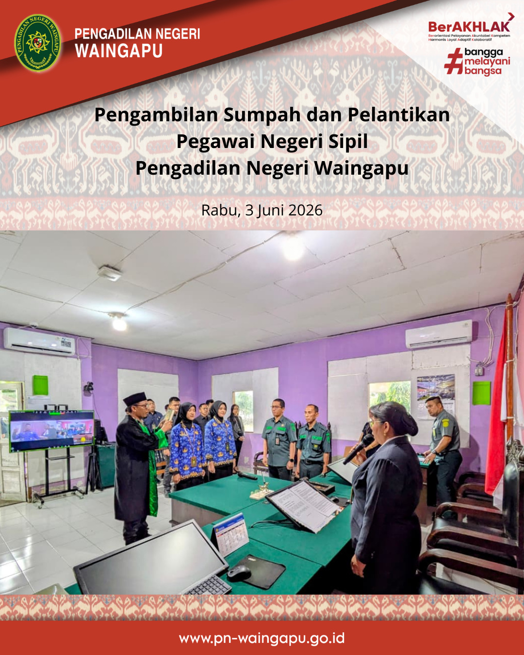 PELANTIKAN PNS