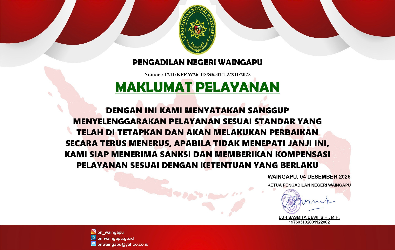 Maklumat Pelayanan