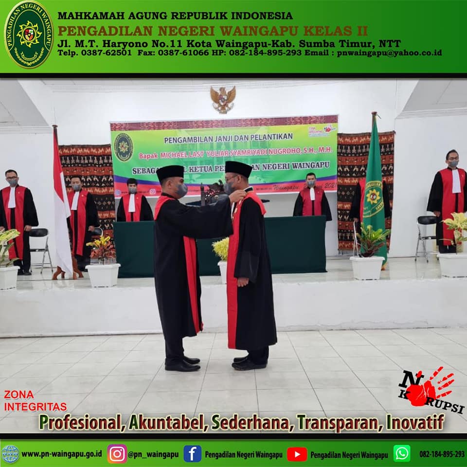 20210625 Pelantikan Wakil
